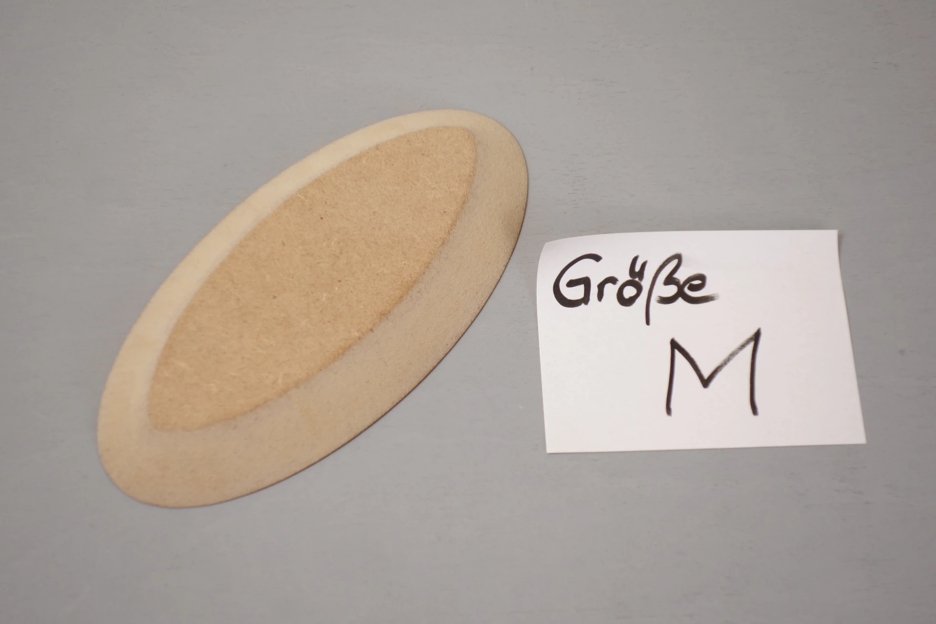 Überform "Oval mittel" (Abgeschrägt, M)