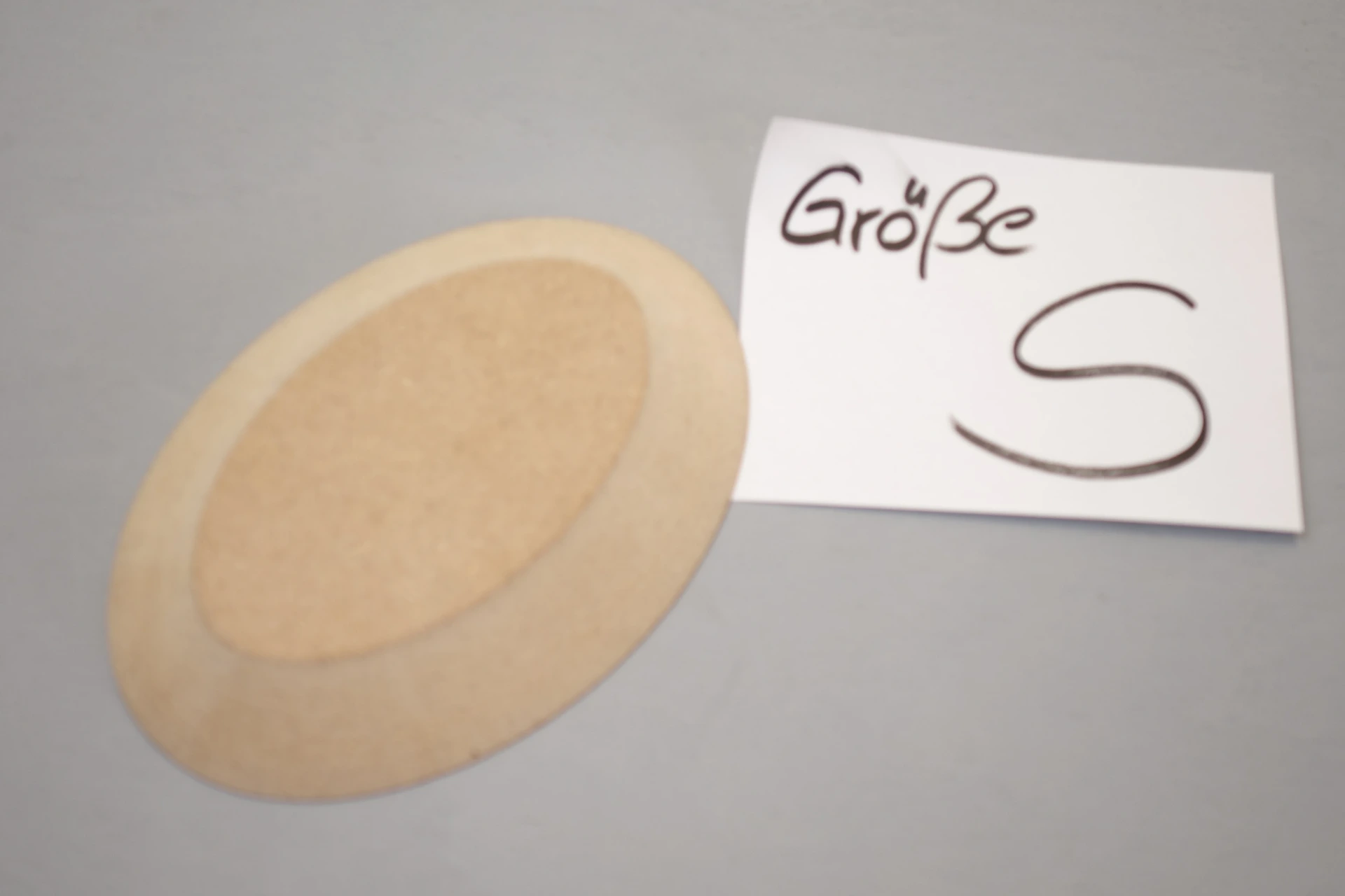 Überform "Oval breit"  (Abgeschrägt, S)