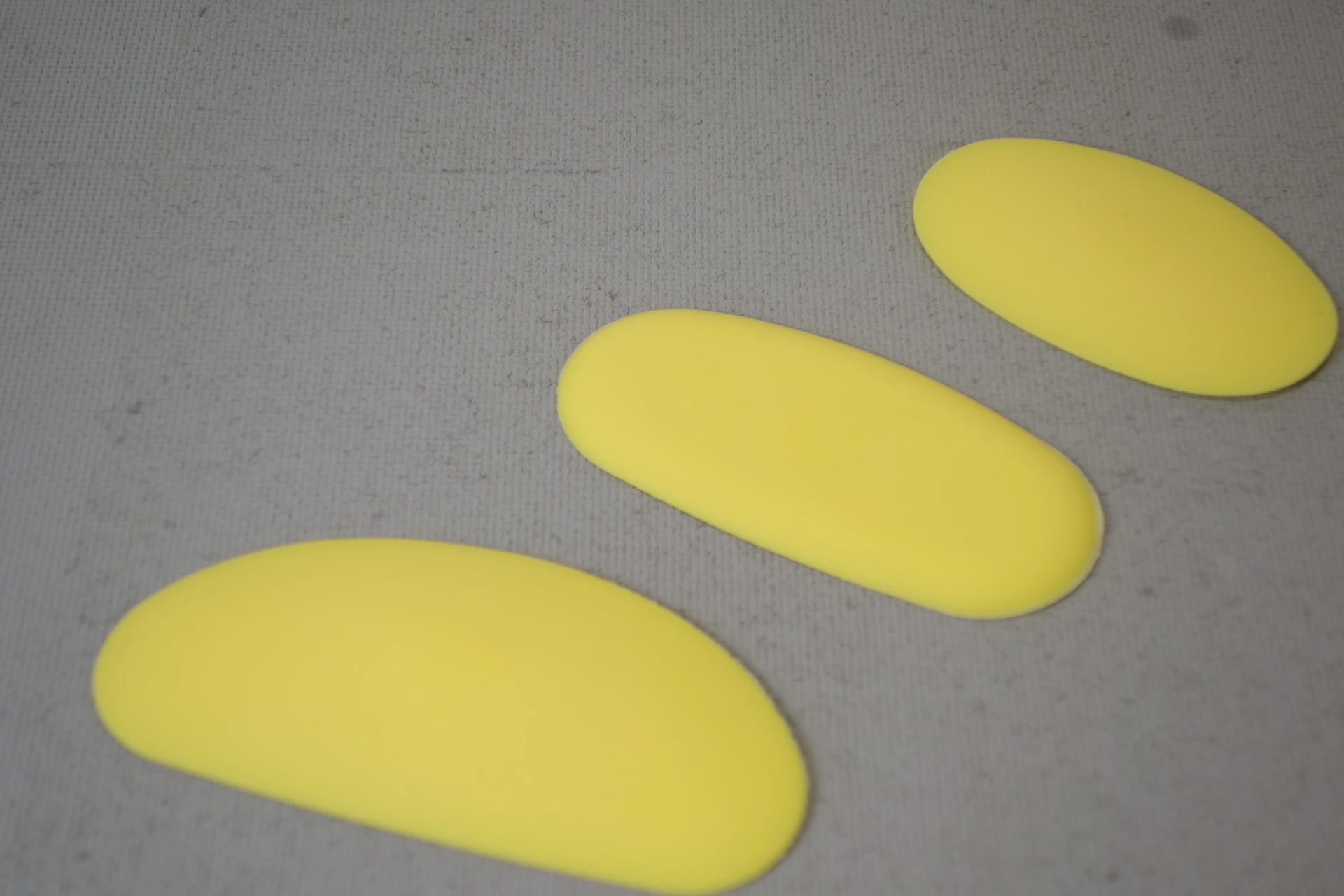 Gummi Niere 3er Set (gelb)