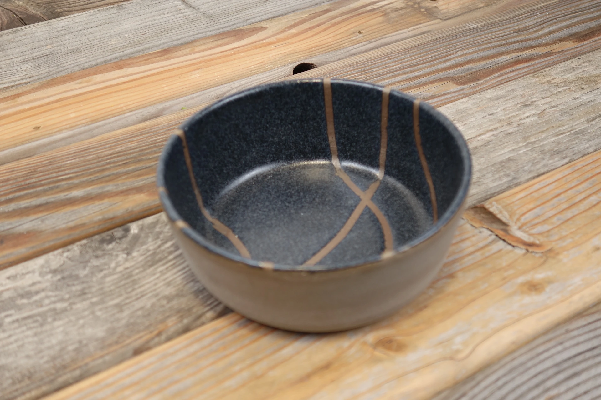 Schale "Lebenslinien" - anthrazit