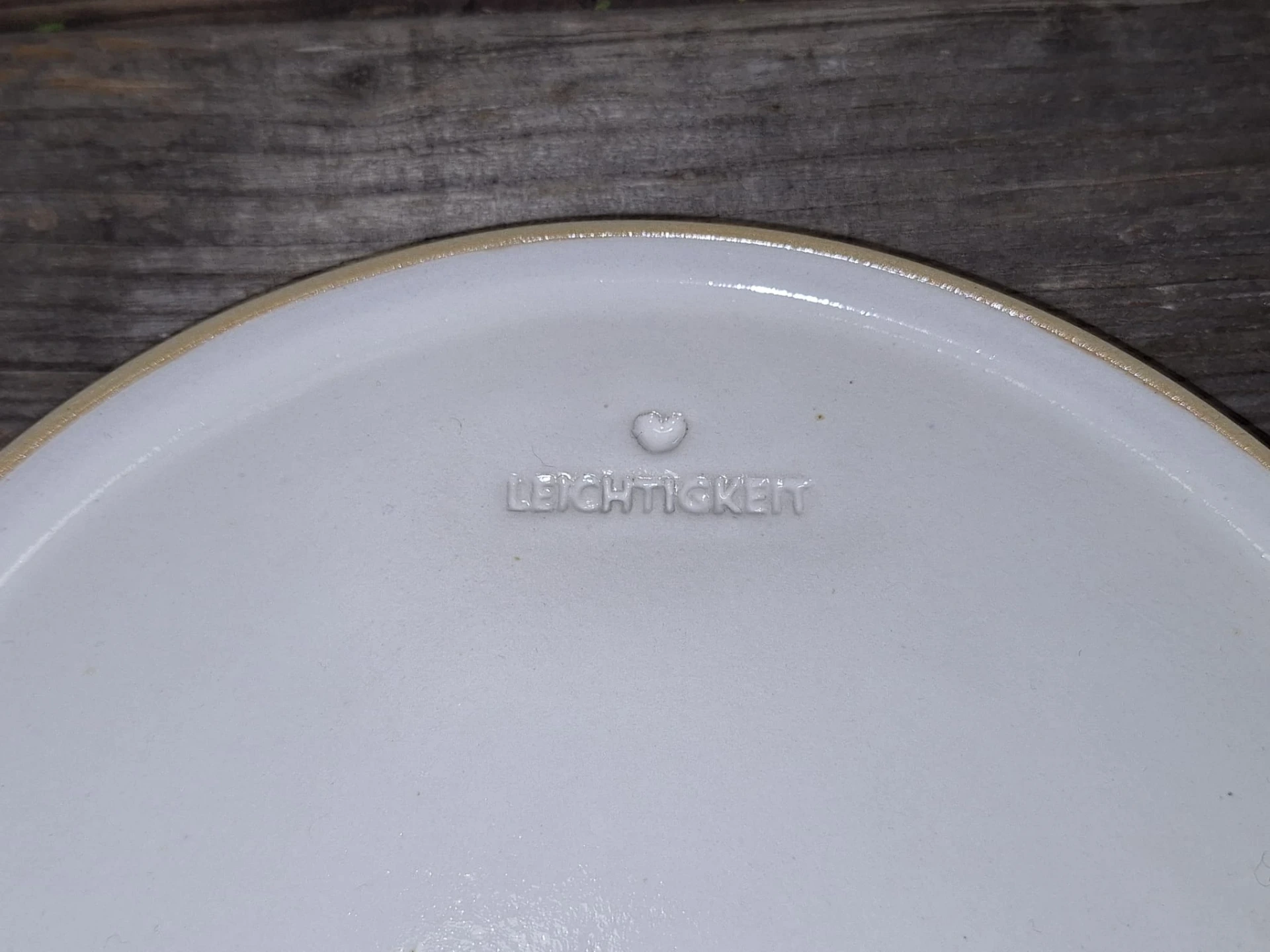 Teller "Worte Werden Wahr"