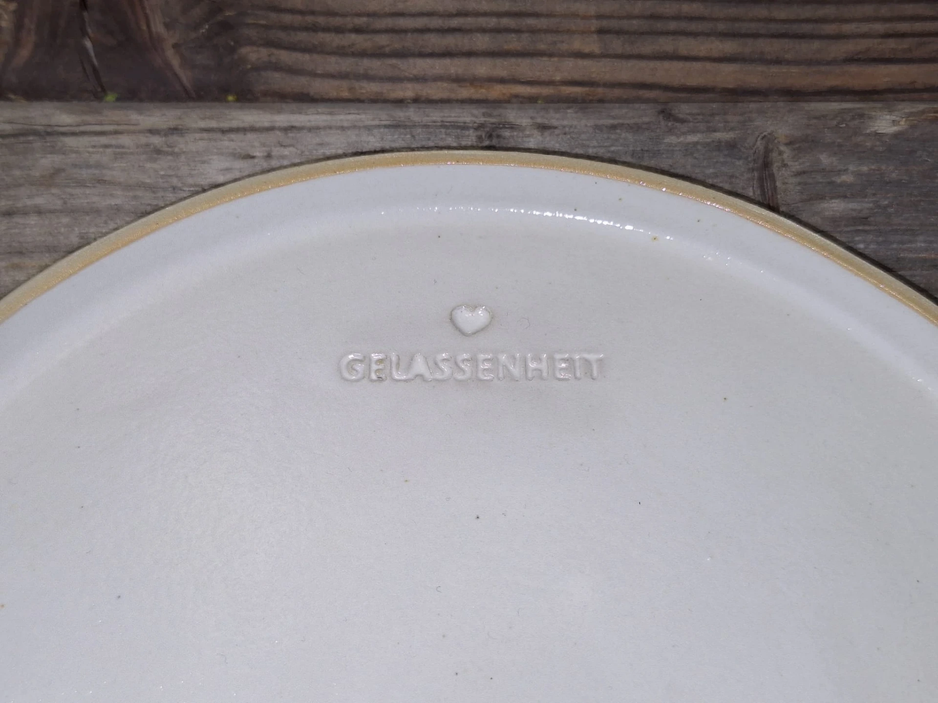 Teller "Worte Werden Wahr"