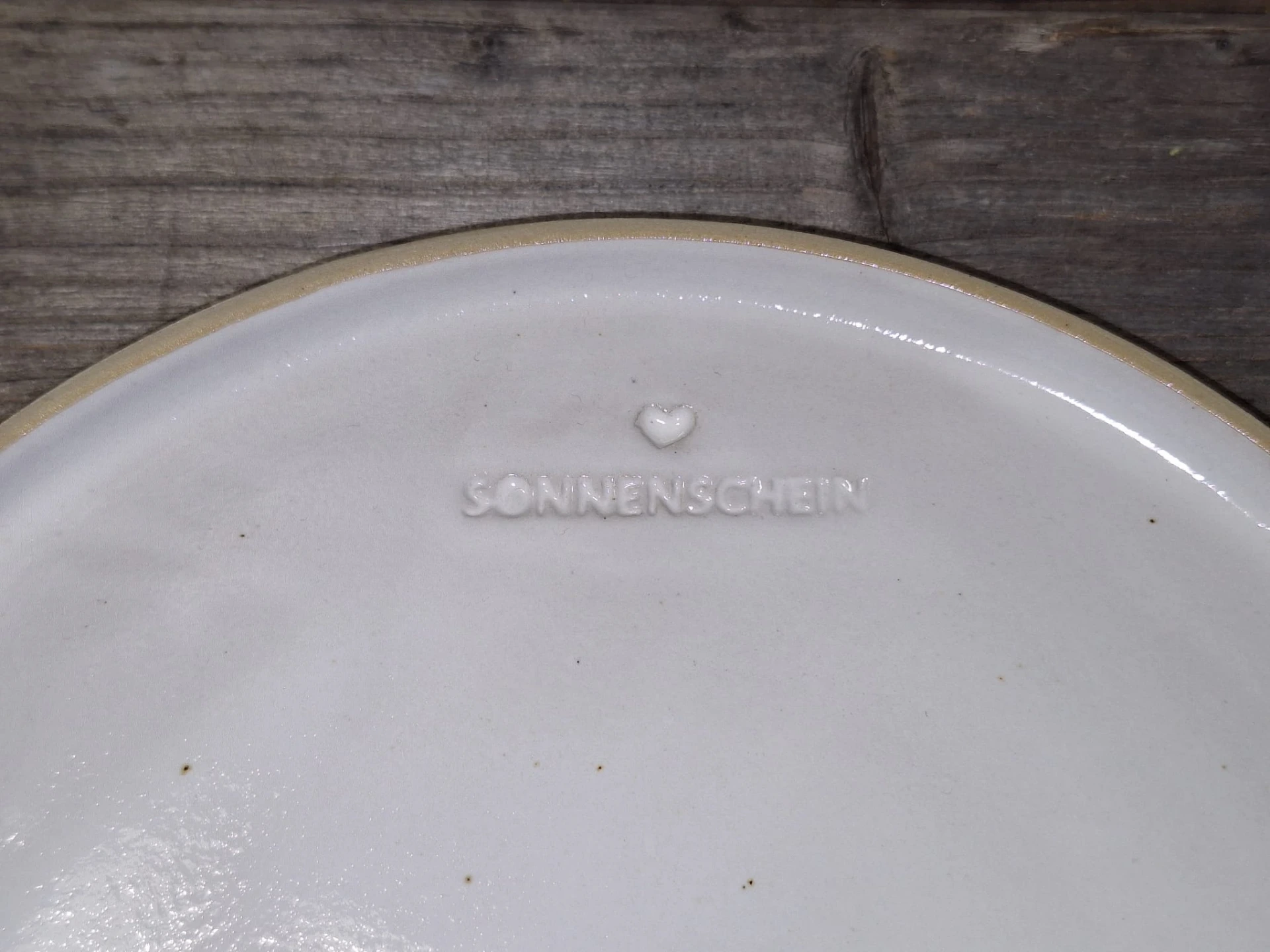 Teller "Worte Werden Wahr"